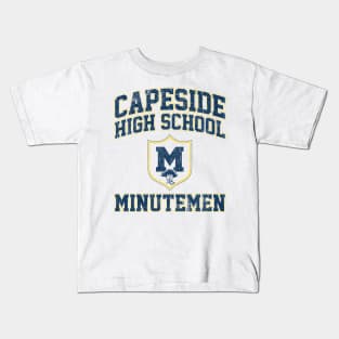 Capside High School Minutemen (Dawson's Creek) Variant Kids T-Shirt